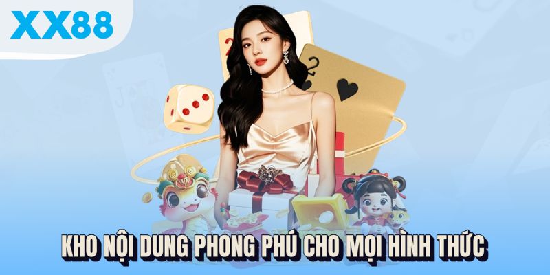 Kho nội dung phong phú cho mọi hình thức